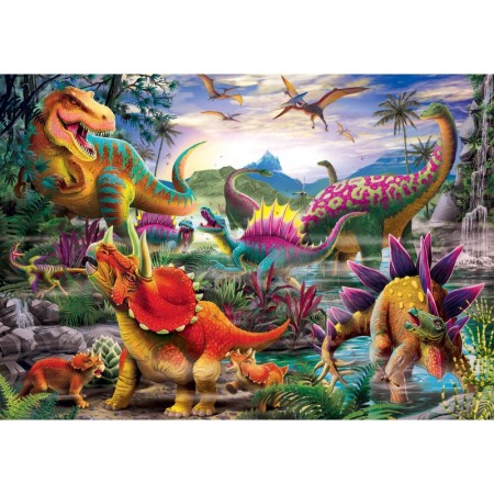 Puzzle Atacul T-Rex, 35 Piese Ravensburger - 1